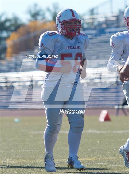 Thumbnail 3 in Cardinal Spellman vs. Moore Catholic (CHSFL Class A Championship) photogallery.