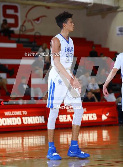 Thumbnail 1 in Santa Margarita vs. Notre Dame (SO) (Ryse Williams Pac Shores Tournament) photogallery.