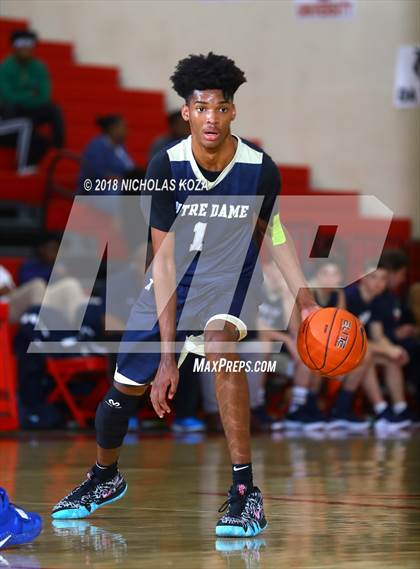 Thumbnail 1 in Santa Margarita vs. Notre Dame (SO) (Ryse Williams Pac Shores Tournament) photogallery.