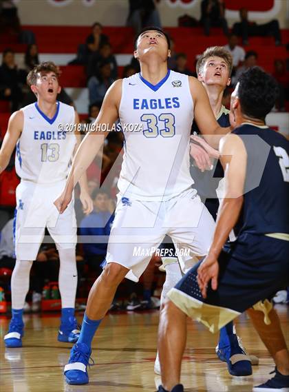 Thumbnail 3 in Santa Margarita vs. Notre Dame (SO) (Ryse Williams Pac Shores Tournament) photogallery.