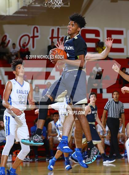 Thumbnail 3 in Santa Margarita vs. Notre Dame (SO) (Ryse Williams Pac Shores Tournament) photogallery.