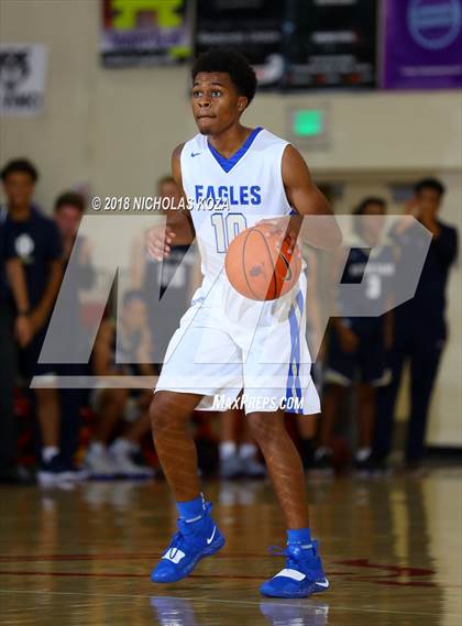 Thumbnail 1 in Santa Margarita vs. Notre Dame (SO) (Ryse Williams Pac Shores Tournament) photogallery.