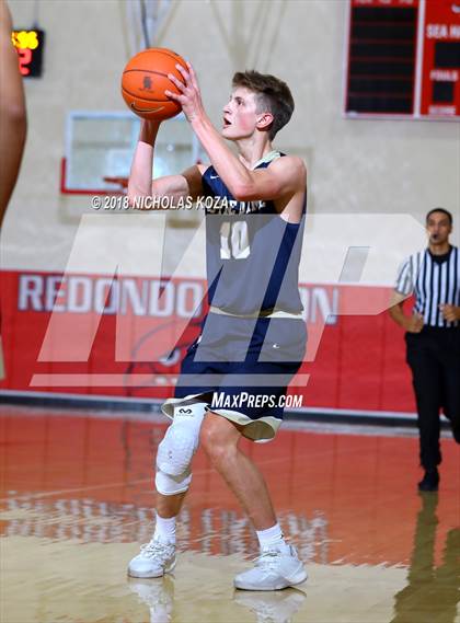 Thumbnail 1 in Santa Margarita vs. Notre Dame (SO) (Ryse Williams Pac Shores Tournament) photogallery.