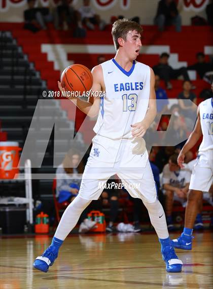 Thumbnail 1 in Santa Margarita vs. Notre Dame (SO) (Ryse Williams Pac Shores Tournament) photogallery.