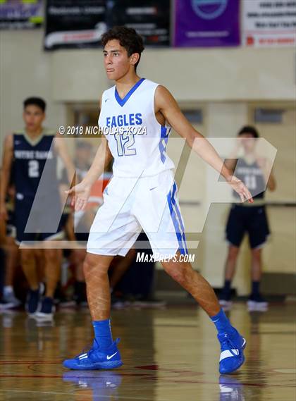 Thumbnail 3 in Santa Margarita vs. Notre Dame (SO) (Ryse Williams Pac Shores Tournament) photogallery.