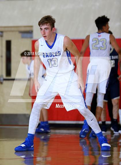 Thumbnail 1 in Santa Margarita vs. Notre Dame (SO) (Ryse Williams Pac Shores Tournament) photogallery.