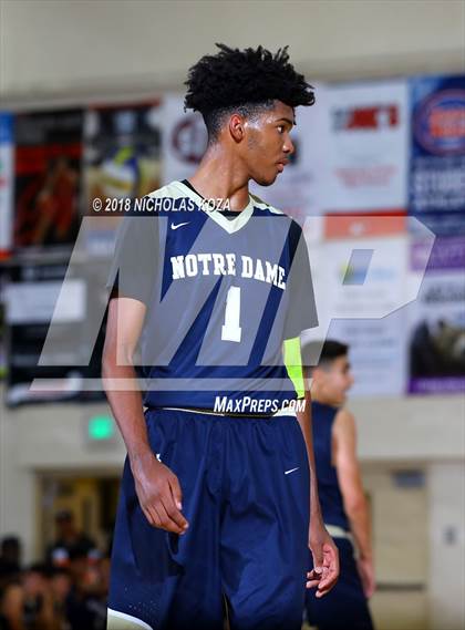 Thumbnail 1 in Santa Margarita vs. Notre Dame (SO) (Ryse Williams Pac Shores Tournament) photogallery.
