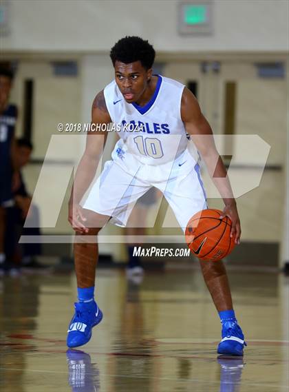 Thumbnail 2 in Santa Margarita vs. Notre Dame (SO) (Ryse Williams Pac Shores Tournament) photogallery.