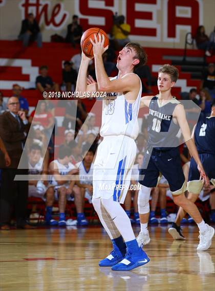 Thumbnail 2 in Santa Margarita vs. Notre Dame (SO) (Ryse Williams Pac Shores Tournament) photogallery.