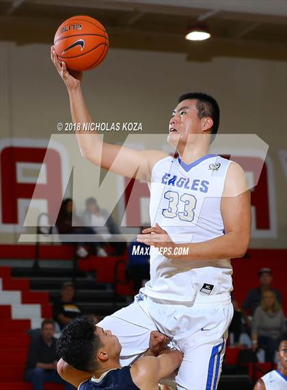 Thumbnail 2 in Santa Margarita vs. Notre Dame (SO) (Ryse Williams Pac Shores Tournament) photogallery.