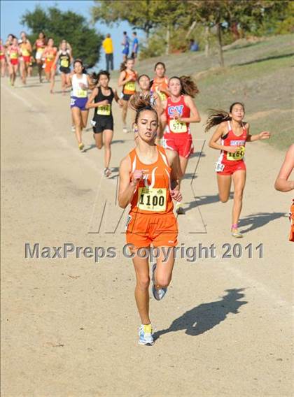 Thumbnail 3 in CIF State Cross Country Championships (Girls Division II) photogallery.