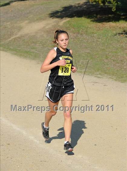 Thumbnail 3 in CIF State Cross Country Championships (Girls Division II) photogallery.