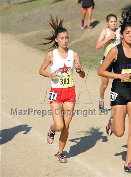 Thumbnail 3 in CIF State Cross Country Championships (Girls Division II) photogallery.