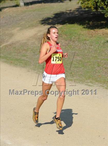 Thumbnail 3 in CIF State Cross Country Championships (Girls Division II) photogallery.