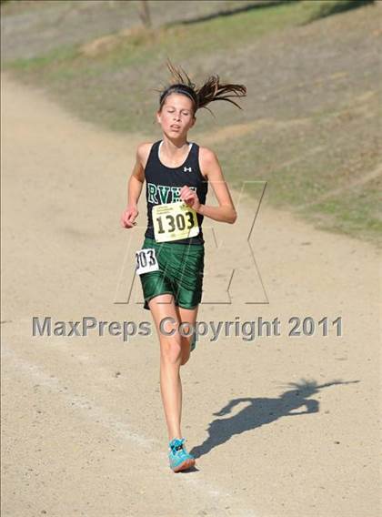 Thumbnail 3 in CIF State Cross Country Championships (Girls Division II) photogallery.