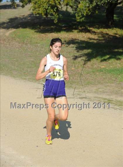 Thumbnail 3 in CIF State Cross Country Championships (Girls Division II) photogallery.