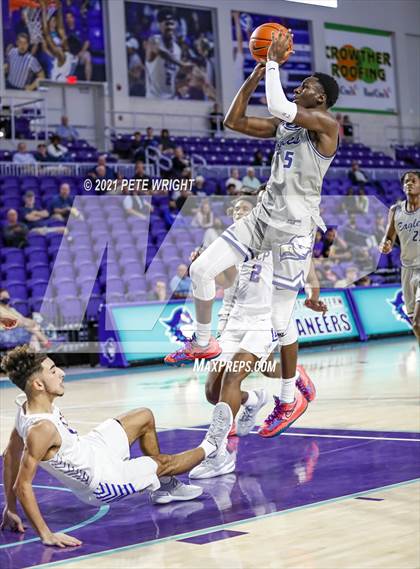 Thumbnail 2 in Calvary Christian Academy vs Orlando Christian Prep (City of Palms Classic) photogallery.