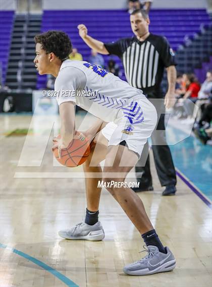Thumbnail 3 in Calvary Christian Academy vs Orlando Christian Prep (City of Palms Classic) photogallery.