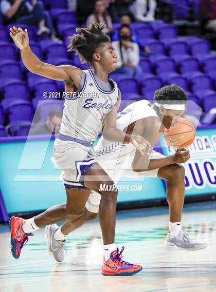 Thumbnail 2 in Calvary Christian Academy vs Orlando Christian Prep (City of Palms Classic) photogallery.