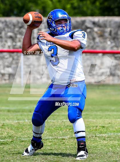 Thumbnail 2 in Walnut Springs vs Stephenville Faith (Hico Super Six) photogallery.