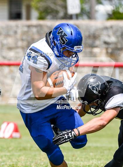 Thumbnail 2 in Walnut Springs vs Stephenville Faith (Hico Super Six) photogallery.