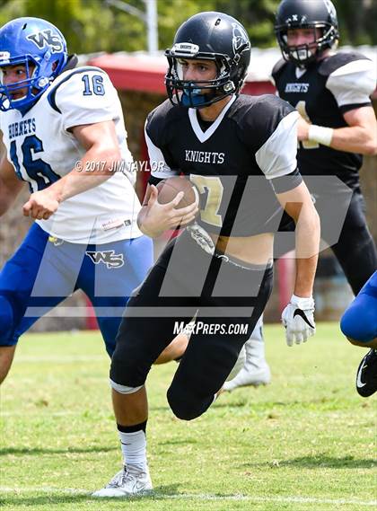 Thumbnail 3 in Walnut Springs vs Stephenville Faith (Hico Super Six) photogallery.