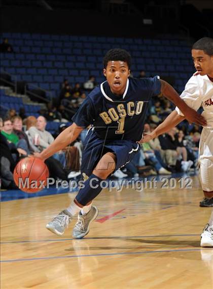 Thumbnail 2 in Alemany vs. St. John Bosco (CIF D3 SoCal Regional Final) photogallery.