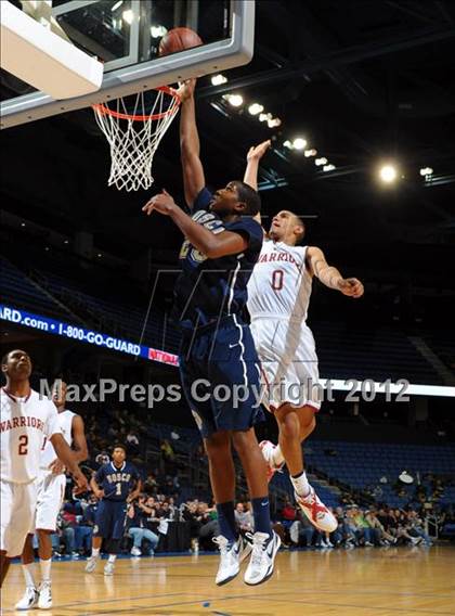 Thumbnail 2 in Alemany vs. St. John Bosco (CIF D3 SoCal Regional Final) photogallery.