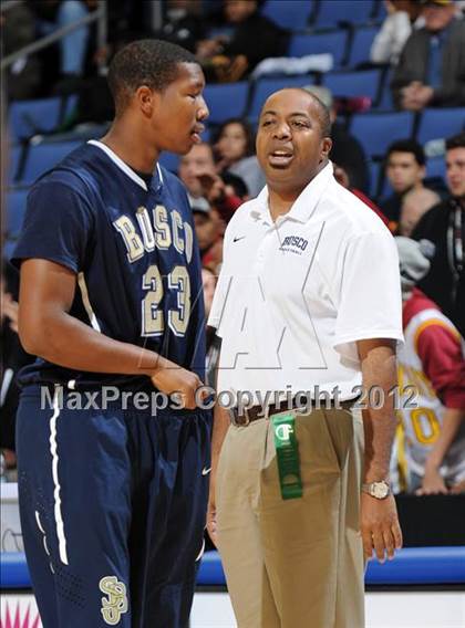 Thumbnail 3 in Alemany vs. St. John Bosco (CIF D3 SoCal Regional Final) photogallery.