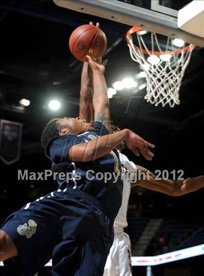 Thumbnail 3 in Alemany vs. St. John Bosco (CIF D3 SoCal Regional Final) photogallery.