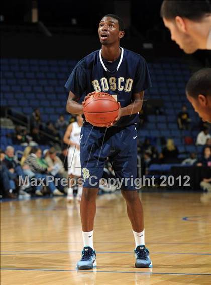 Thumbnail 2 in Alemany vs. St. John Bosco (CIF D3 SoCal Regional Final) photogallery.