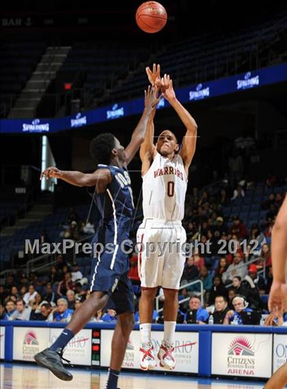 Thumbnail 2 in Alemany vs. St. John Bosco (CIF D3 SoCal Regional Final) photogallery.