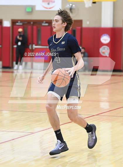 Thumbnail 2 in Notre Dame (Sherman Oaks, CA) vs. Brophy College Prep (AZ) - (Hoophall West) photogallery.