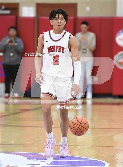 Thumbnail 2 in Notre Dame (Sherman Oaks, CA) vs. Brophy College Prep (AZ) - (Hoophall West) photogallery.