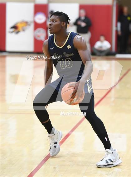 Thumbnail 2 in Notre Dame (Sherman Oaks, CA) vs. Brophy College Prep (AZ) - (Hoophall West) photogallery.