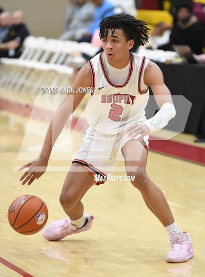Thumbnail 1 in Notre Dame (Sherman Oaks, CA) vs. Brophy College Prep (AZ) - (Hoophall West) photogallery.