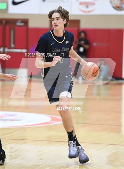 Thumbnail 2 in Notre Dame (Sherman Oaks, CA) vs. Brophy College Prep (AZ) - (Hoophall West) photogallery.