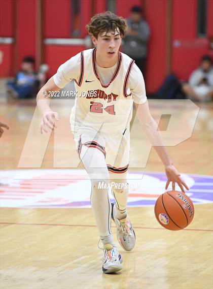 Thumbnail 1 in Notre Dame (Sherman Oaks, CA) vs. Brophy College Prep (AZ) - (Hoophall West) photogallery.