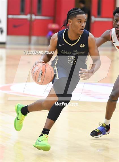 Thumbnail 1 in Notre Dame (Sherman Oaks, CA) vs. Brophy College Prep (AZ) - (Hoophall West) photogallery.