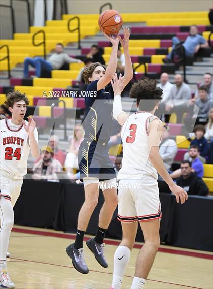 Thumbnail 3 in Notre Dame (Sherman Oaks, CA) vs. Brophy College Prep (AZ) - (Hoophall West) photogallery.