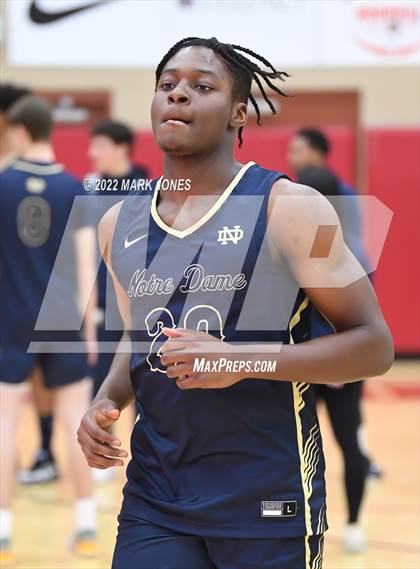 Thumbnail 1 in Notre Dame (Sherman Oaks, CA) vs. Brophy College Prep (AZ) - (Hoophall West) photogallery.