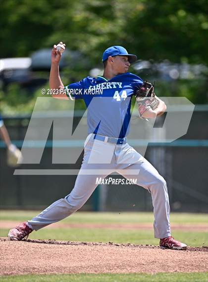 Thumbnail 2 in Liberty @ Bainbridge (WIAA 3A Round 2) photogallery.