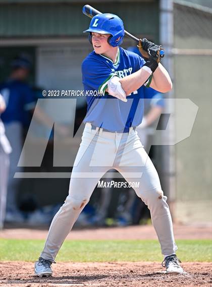 Thumbnail 2 in Liberty @ Bainbridge (WIAA 3A Round 2) photogallery.