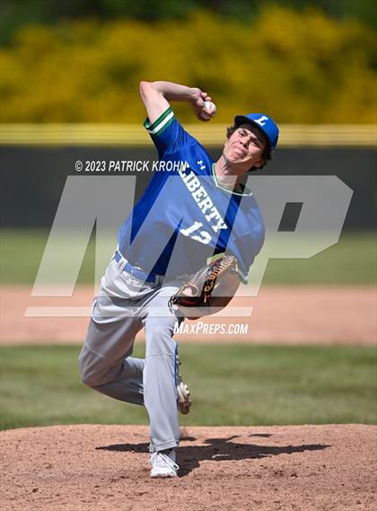 Thumbnail 3 in Liberty @ Bainbridge (WIAA 3A Round 2) photogallery.