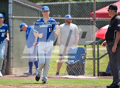 Thumbnail 1 in Liberty @ Bainbridge (WIAA 3A Round 2) photogallery.