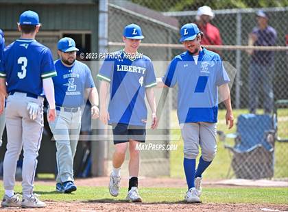 Thumbnail 1 in Liberty @ Bainbridge (WIAA 3A Round 2) photogallery.