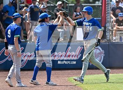 Thumbnail 1 in Liberty @ Bainbridge (WIAA 3A Round 2) photogallery.