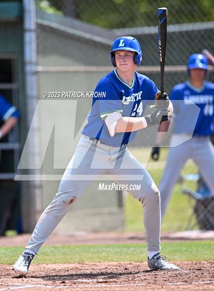 Thumbnail 1 in Liberty @ Bainbridge (WIAA 3A Round 2) photogallery.