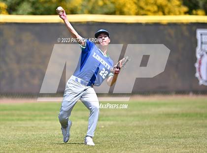 Thumbnail 1 in Liberty @ Bainbridge (WIAA 3A Round 2) photogallery.