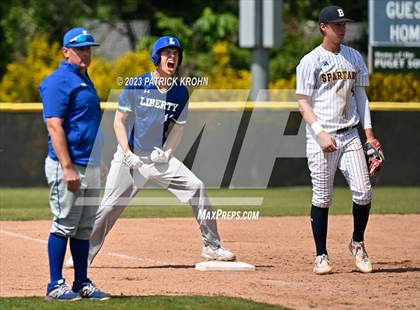 Thumbnail 3 in Liberty @ Bainbridge (WIAA 3A Round 2) photogallery.